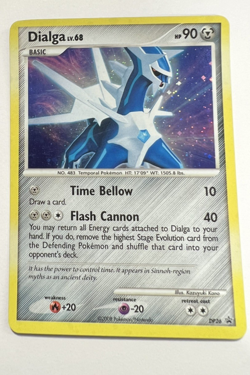 Pokemon TCG Dialga DP26 Diamond and Pearl Holo with SWIRL - NM - Image 1