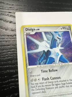 Pokemon TCG Dialga DP26 Diamond and Pearl Holo with SWIRL - NM - Image 4