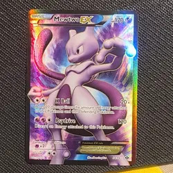 Pokemon Mewtwo EX 98/99 Next Destinies Ultra Rare Holo Full Art Basic Psychic 1… - Image 1