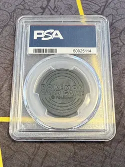 2001 Pokemon Intro Pack Neo pink Chansey coin PSA 8 Near Mint - Mint - Image 2