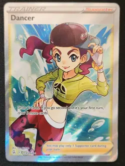 Dancer 259/264 Fusion Strike Full Art Ultra Rare Trainer Holo Pokemon 2021 NM - Image 1
