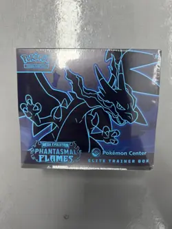 Phantasmal Flames Pokemon Center Elite Trainer Box (ETB) - New, Sealed - Image 1