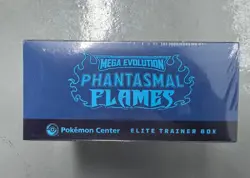 Phantasmal Flames Pokemon Center Elite Trainer Box (ETB) - New, Sealed - Image 4