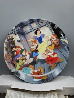 The Dance of Snow White and the Seven Dwarfs Limited Edition Collectors Plate - Image 1