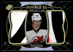 2016-17 SPx Dual XL Materials Pavel Zacha /15 New Jersey Devils #XXL-PZ - Image 1