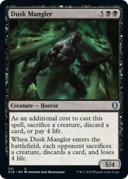 Dusk Mangler - Light Play MTG Commander Legends: Battle for Baldur's Gate - Image 1