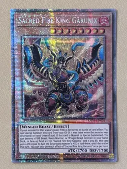 Sacred Fire King Garunix RA05-EN031 Starlight Rare 1st Ed - Image 1