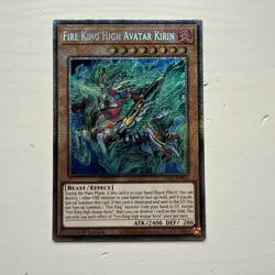 RA05-EN032 Fire King High Avatar Kirin Starlight Rare 1st Ed YuGiOh - Image 1