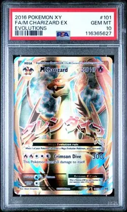 SEQUENTIAL PSA 10 M VENUSAUR M CHARIZARD M BLASTOISE EX XY EVOLUTIONS POKEMON - Image 5