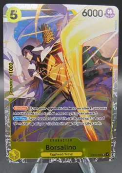 One Piece TCG English EB04-058 Borsalino SR Foil Near Mint - Image 1