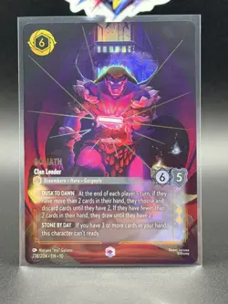 Lorcana Goliath Clan Leader Enchanted 238/204 Whispers in the Well Disney - Image 1