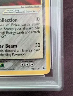 Pokemon Metagross - Holo Gold Star EX Delta Species Ultra Rare #113 PSA 8 NM-MT - Image 5