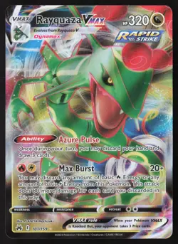 Rayquaza Vmax - 101/159 - Ultra Rare - Crown Zenith - Pokemon - NM/M - Image 1