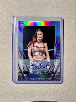 WWE Topps Chrome 2026 Lita Base Auto On Card Refractor #BCA-LIT - Image 1