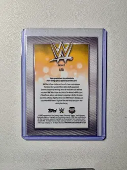 WWE Topps Chrome 2026 Lita Base Auto On Card Refractor #BCA-LIT - Image 2