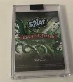 2025 Wild Card Holiday Edition RC Rookie 4/5 - Colston Loveland Chicago Bears - Image 2