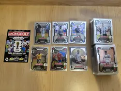 2026 Panini Prizm Monopoly World Cup Complete 100 Card Set - Yamal, Messi, Pele - Image 1