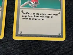 Trainer Maintenance Pokemon Base Set TCG Card 83/102 – Lot of 2 - Image 4