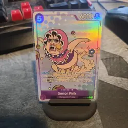 OP10-067 Senor Pink : Rare Alternative Art English One Piece TCG Card : OP10-067 - Image 1