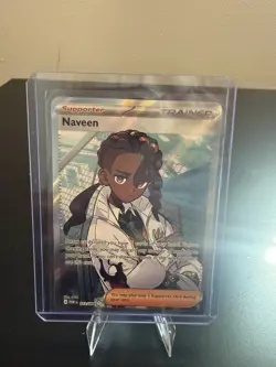 Naveen 112/088 Trainer Supporter Full Art Holo Card Stock Dom Pokemon TCG - Image 1