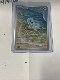 Pokemon Squirtle SIR Holo Card TCG SV Scarlet & Violet 151 Series 170/165 - Image 1