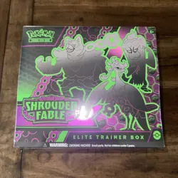 Pokemon Scarlet & Violet Shrouded Fable Elite Trainer Box Booster 65 Cards - Image 1