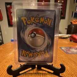 Pokemon Charizard Holo Rare Base Set 4/102 120 HP Fire Spin Card - Image 2