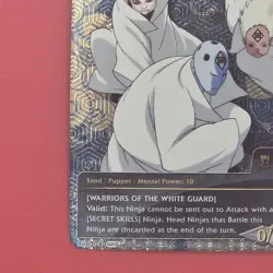 Naruto CCG: Monzaemon Chikamatsu #N1093- Super Rare 1st Edition Foil Puppet Card - Image 4