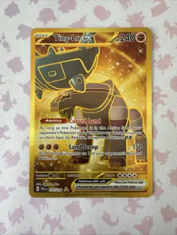 Ting-Lu ex 275/193, Paldea Evolved, Hyper Rare, Gold, Pokemon Card - Image 1