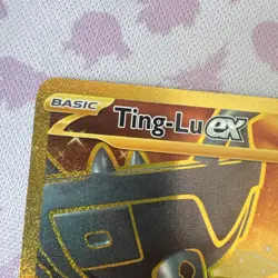 Ting-Lu ex 275/193, Paldea Evolved, Hyper Rare, Gold, Pokemon Card - Image 4