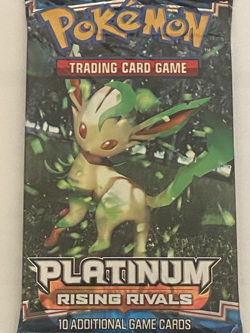 Pokemon TCG Platinum Rising Rivals booster pack: Leafeon 2009 - Image 1