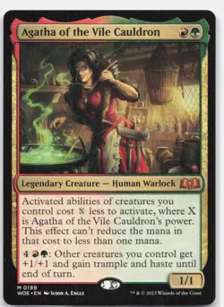 Agatha of the Vile Cauldron *Regular* WOE 199 NM-LP - Image 1