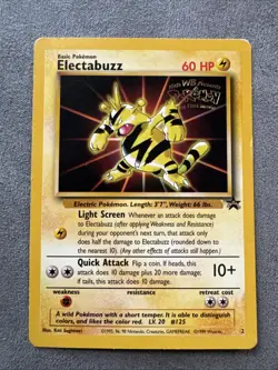 Electabuzz Pokemon Stamped Movie Promo WOTC Card - Image 1