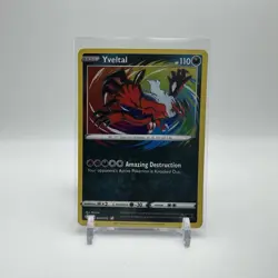 Yveltal 046/072 Holo Amazing Rare Shining Fates Pokemon TCG - Image 1