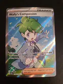 Wally's Compassion 176/132 Full Art Ultra Rare - Pokemon TCG: Mega Evolution - Image 1