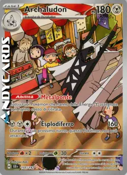 ARCHALUDON 155/142 • Rara Gallery • Corona Astrale SCR POKEMON - Image 1
