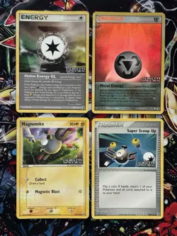 Pokemon Ex Delta Species Reverse Holo Stamped Pokemon Ex Sets 4 Cards Lot - Image 1