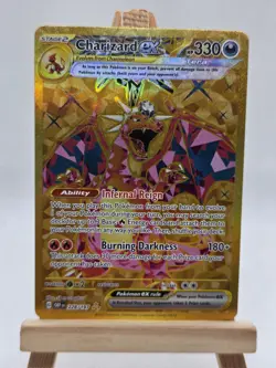 Charizard ex 228/197 Hyper Rare Obsidian Flames Pokemon - Image 1