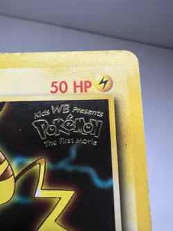 Pikachu 4 Black Star Promo WB Kids The First Movie HP Pokemon TCG - Image 4