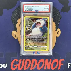 PSA 8 NEAR MINT 2022 Pokemon Lost Origin SNORLAX TG10 Full Art - Image 1