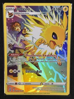 Pokemon - Jolteon TG04/TG30 - Brilliant Stars Trainer Gallery Holo - NM - Image 1
