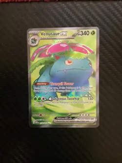 Pokemon TCG Venusaur ex Scarlet & Violet - 151 182/165 Holo Ultra Rare NM - Image 1