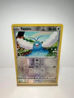 Swablu 048/073 Common Champion's Path Pokemon Reverse Holo Near Mint - Image 1