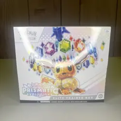 POKEMON TCG Scarlet & Violet Prismatic Evolutions Elite Trainer Box ETB IN HAND - Image 1