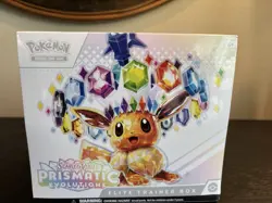 Pokemon TCG Scarlet & Violet Prismatic Evolutions Elite Trainer Box ETB d - Image 1