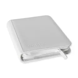NEW Vault X White Edition 4 Pocket Exo-Tec Zip Binder - Side Loading - Pokemon - Image 1