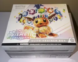 Pokemon TCG Scarlet & Violet Prismatic Evolutions Elite Trainer Box Retail ETB - Image 4