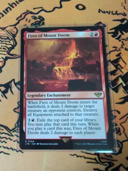 MTG Fires of Mount Doom the Lord of the Rings: Tales of Middle-earth - Image 1