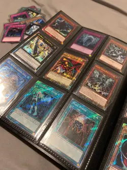 Yugioh Binder, mix of collector rares, ultimate rares, qcrs, platinum rares, srs - Image 2