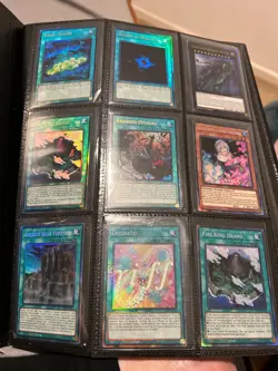 Yugioh Binder, mix of collector rares, ultimate rares, qcrs, platinum rares, srs - Image 3